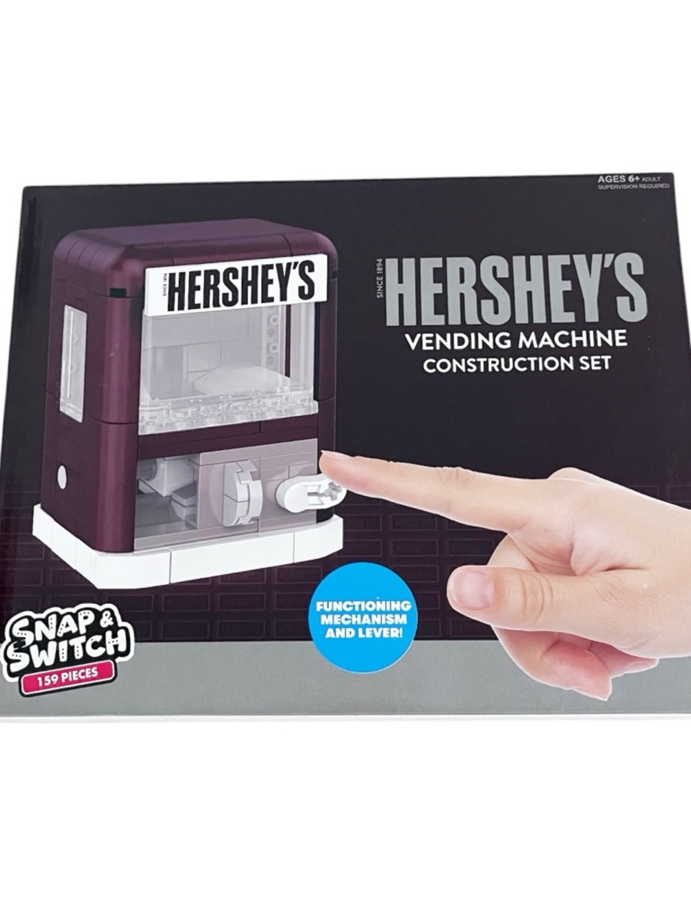 NIB HERSHEY'S construction set